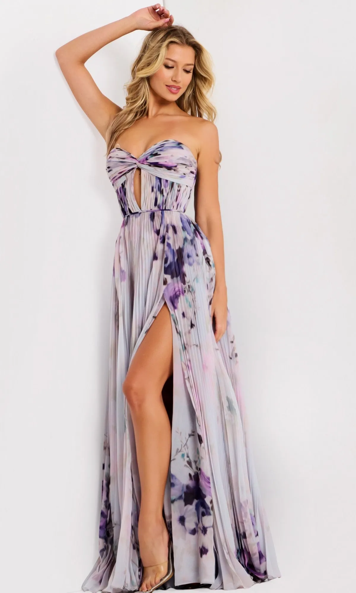 Long Prom Dress: Jovani 42564 sold by PromGirl product image thumbnail 3