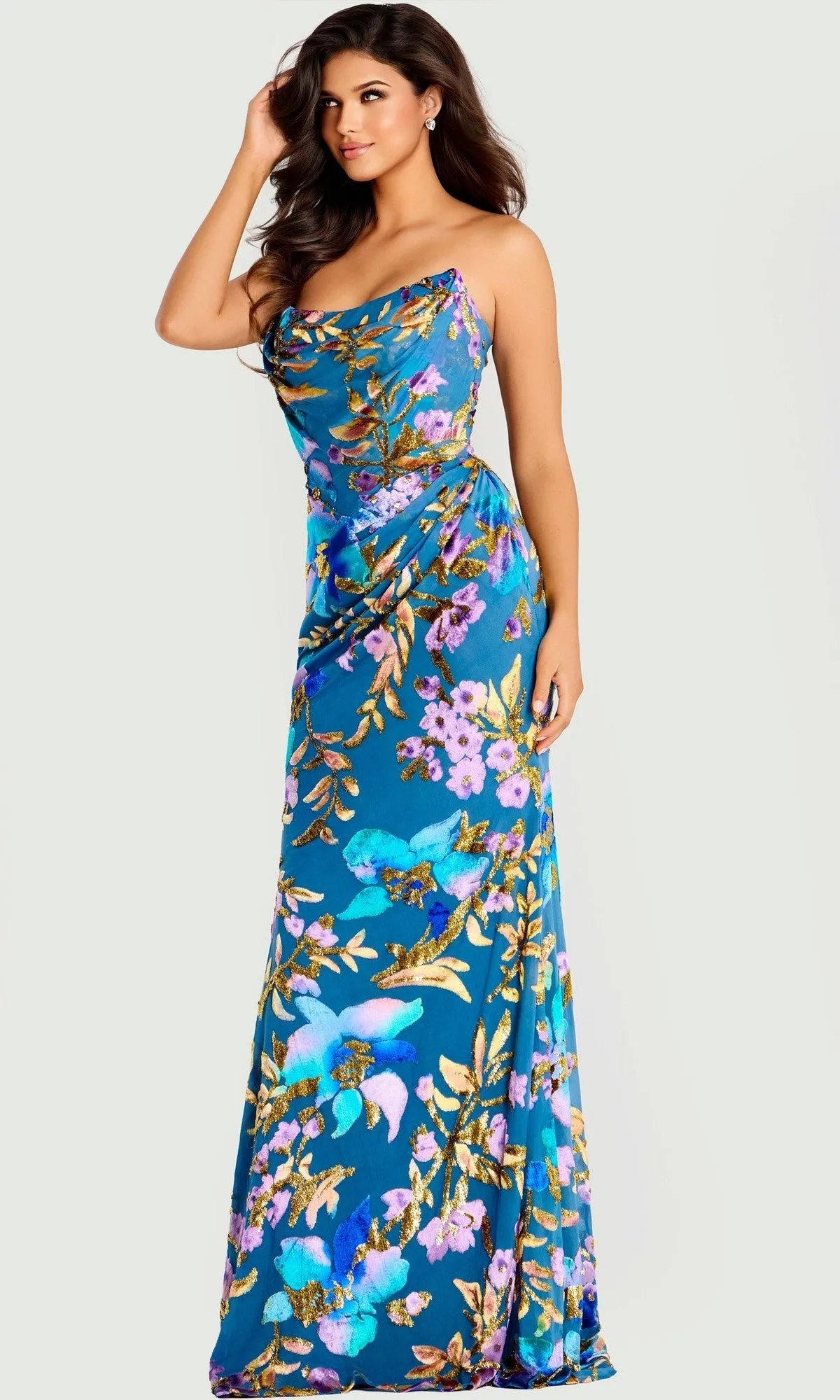 Long Prom Dress: Jovani 47654 sold by PromGirl