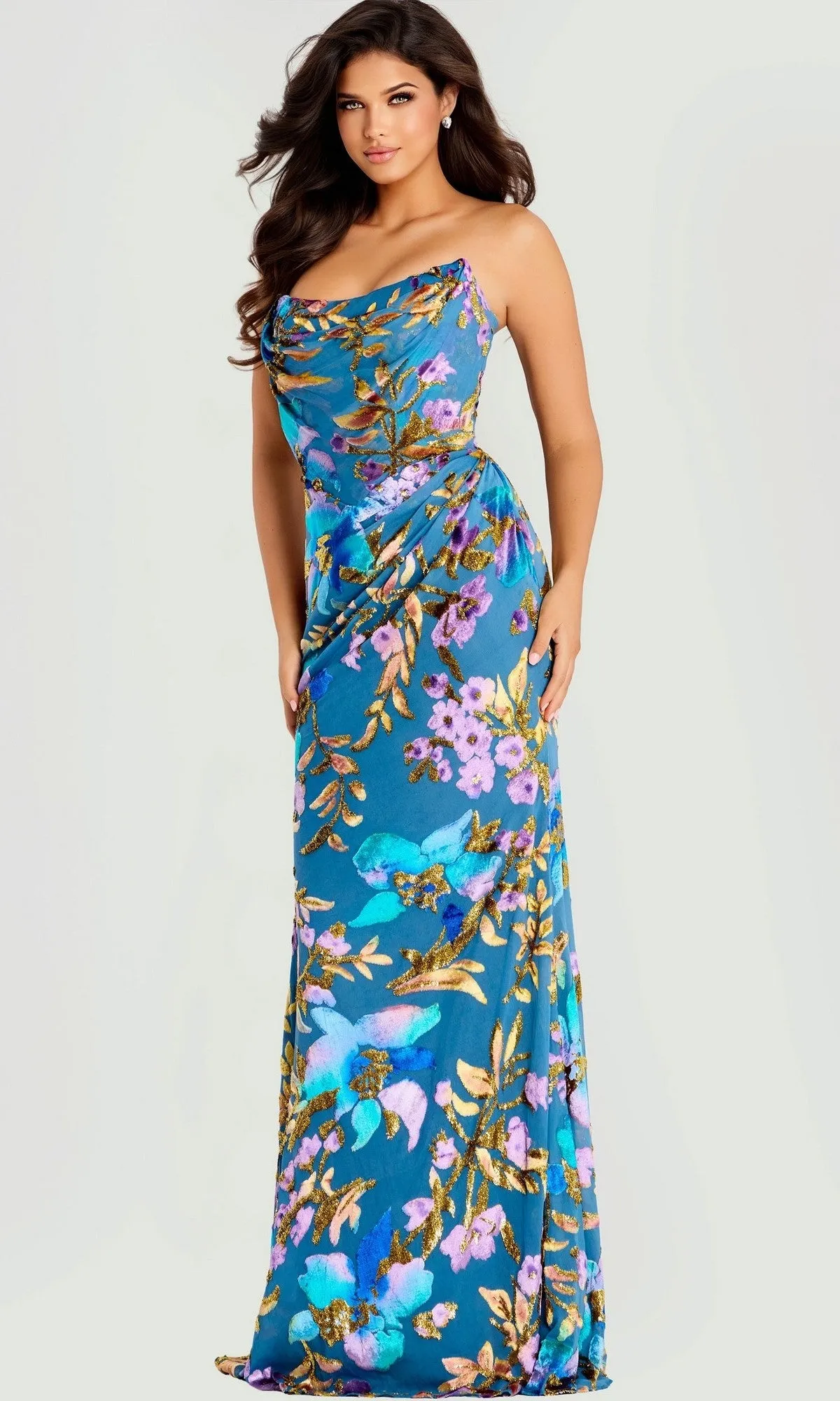 Long Prom Dress: Jovani 47654 sold by PromGirl product image thumbnail 3