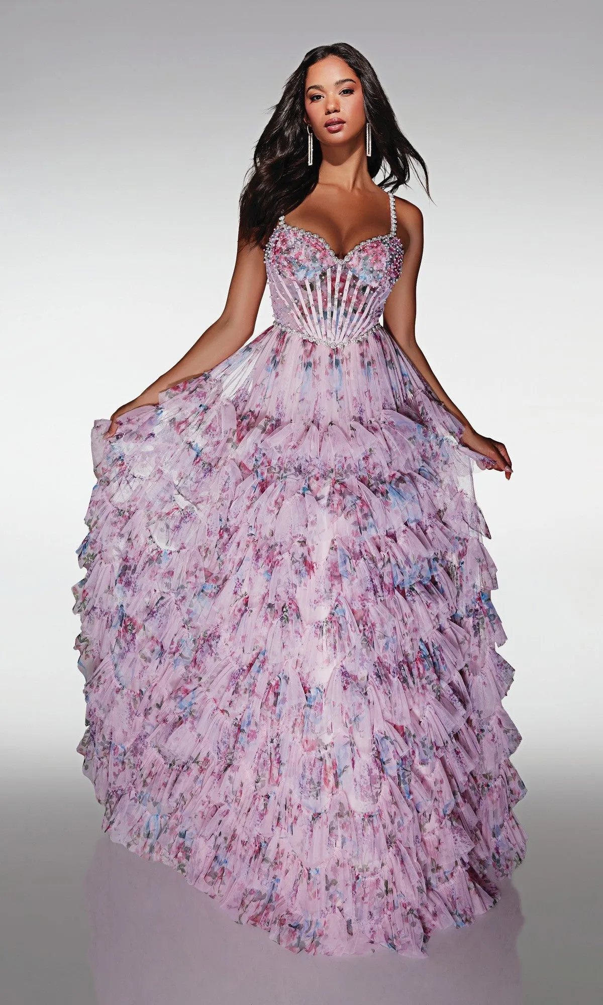 Long Prom Dress: Alyce 62182 sold by PromGirl product image thumbnail 5