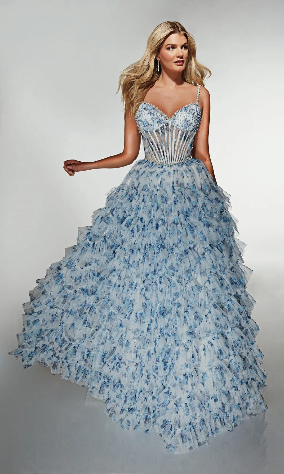 Long Prom Dress: Alyce 62182 sold by PromGirl