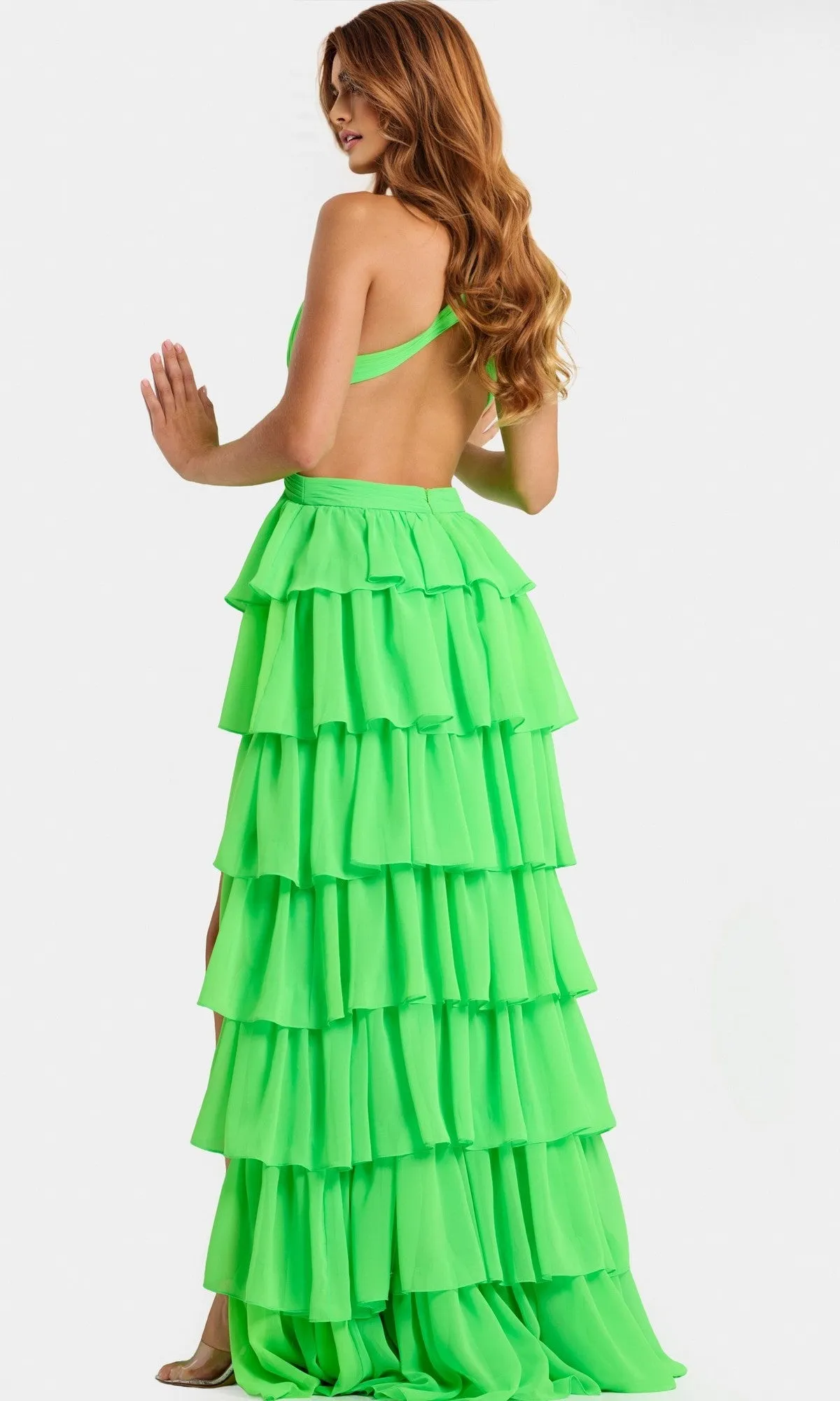 Long Prom Dress: Jovani 46338 sold by PromGirl product image thumbnail 2