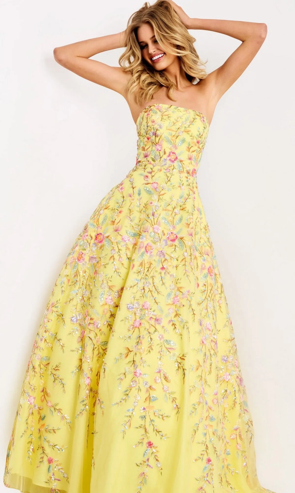 Long Prom Dress: Jovani 49070 sold by PromGirl