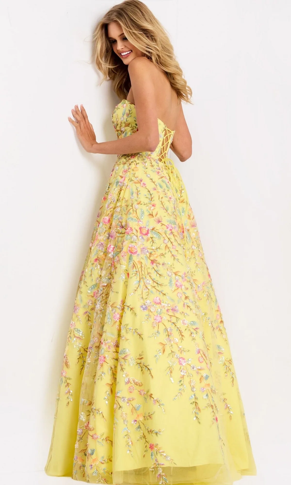 Long Prom Dress: Jovani 49070 sold by PromGirl product image thumbnail 2
