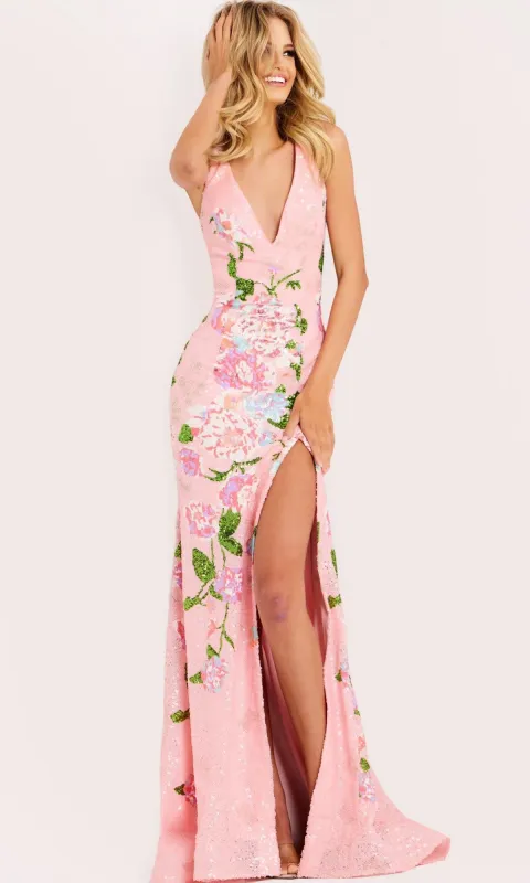 Long Prom Dress: Jovani 48636 sold by PromGirl