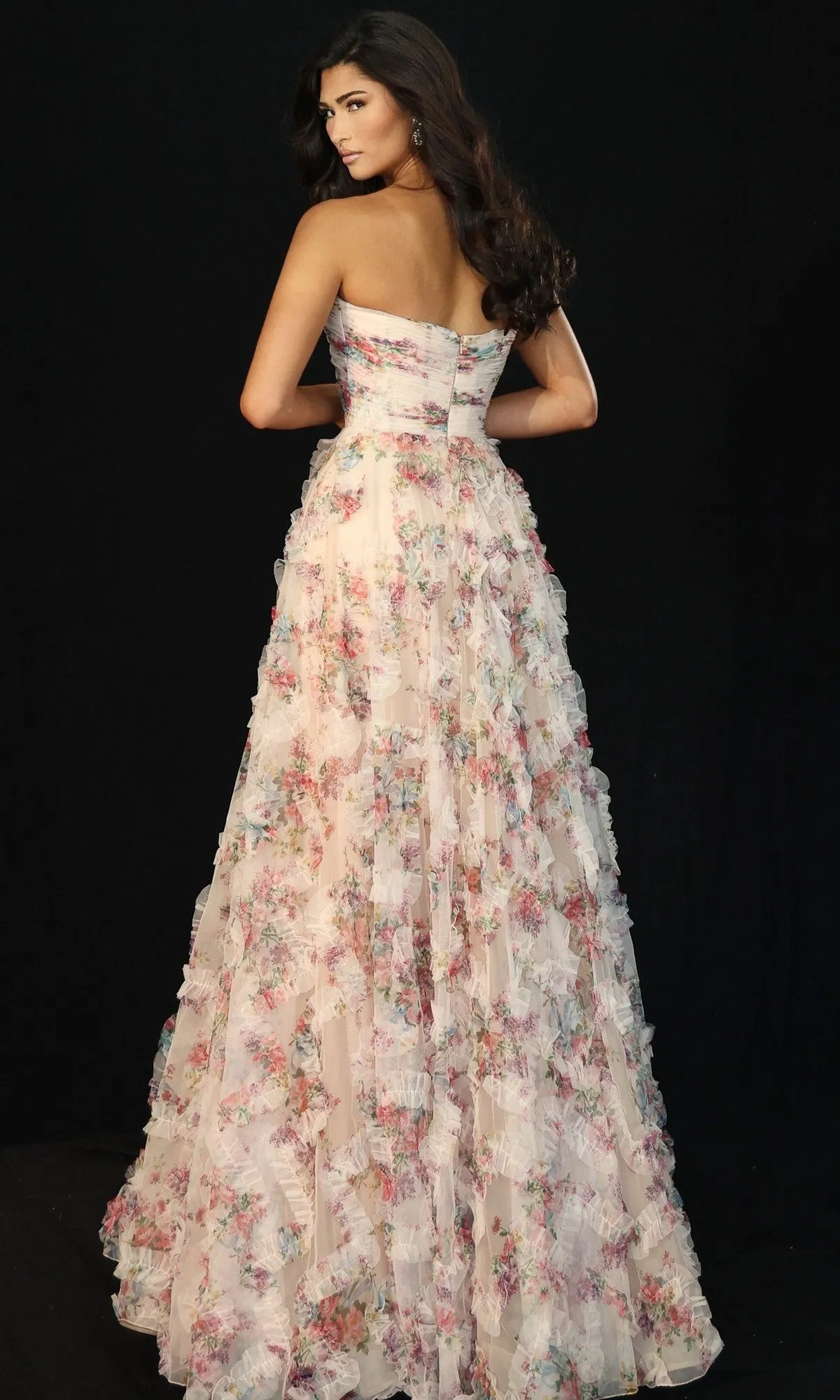 Long Prom Dress: Jovani 46783 sold by PromGirl product image thumbnail 2