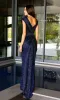 Cap-Sleeve Long Beaded Prom Dress: Primavera 12163 sold by PromGirl
