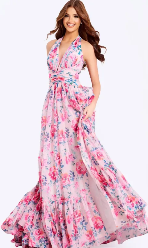 Long Prom Dress: Jovani 48469 sold by PromGirl