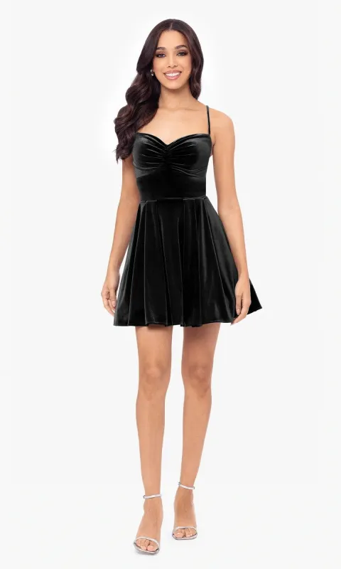 Short Prom Dress: Blondie Nites 4946BN made by Blondie Nites