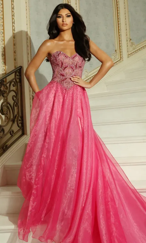Long Prom Dress: Jovani 48906 sold by PromGirl