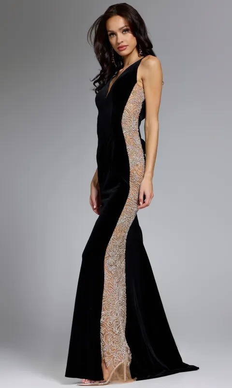 Long Prom Dress: Jovani 42026 sold by PromGirl
