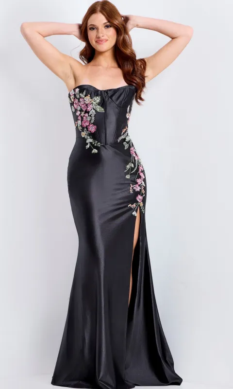 Long Prom Dress: Jovani 48371 sold by PromGirl