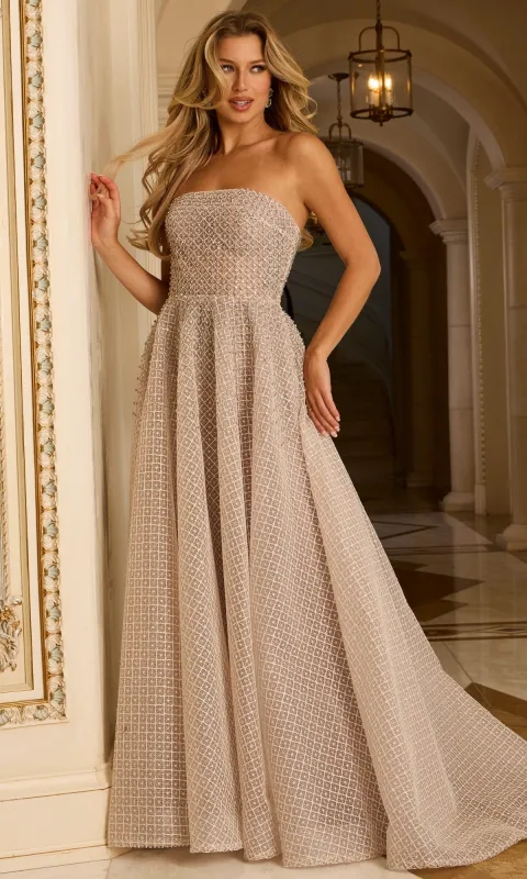 Long Prom Dress: Jovani 45788 sold by PromGirl