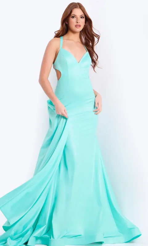 Long Prom Dress: Jovani 48291 sold by PromGirl