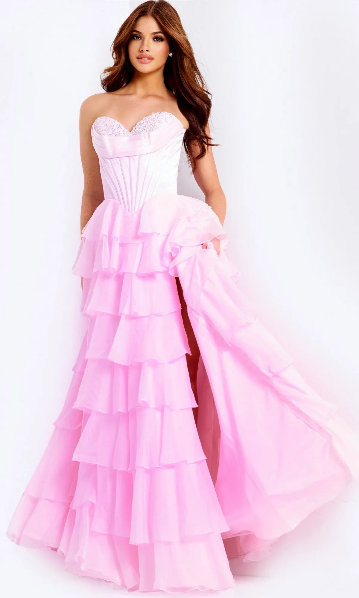 Long Prom Dress: Jovani 47762 sold by PromGirl product image thumbnail 3
