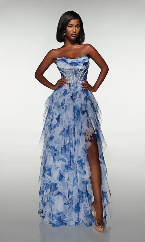 Long Prom Dress: Alyce 62041 sold by PromGirl