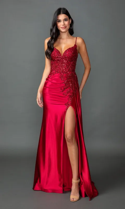 Long Prom Dress: Dancing Queen 4552 sold by PromGirl