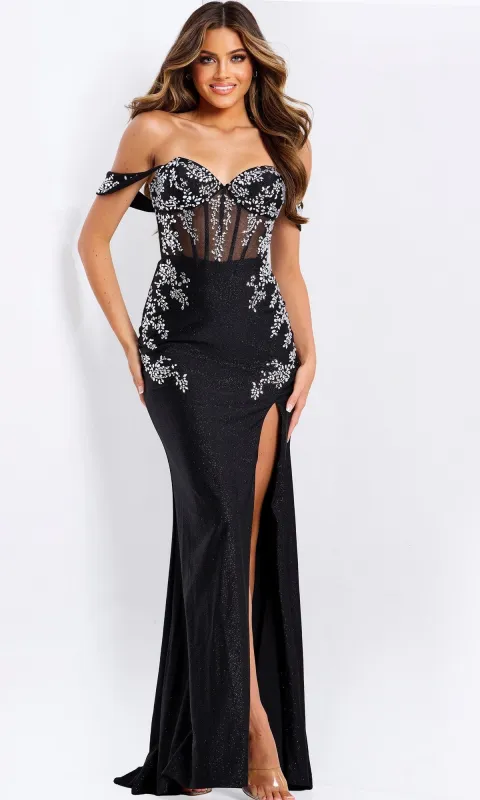 Long Prom Dress: Jovani 49659 sold by PromGirl