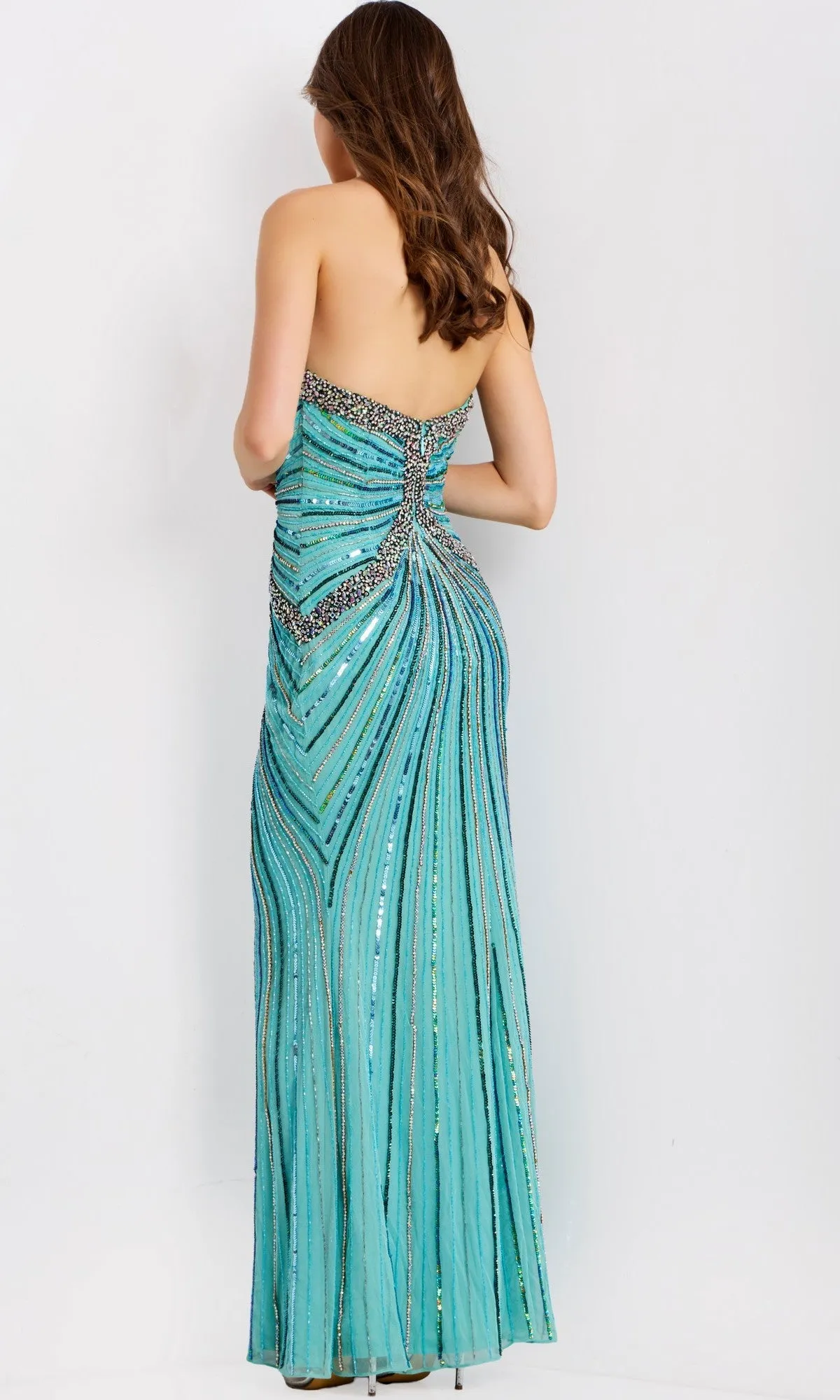 Long Prom Dress: Jovani 49224 sold by PromGirl product image thumbnail 2