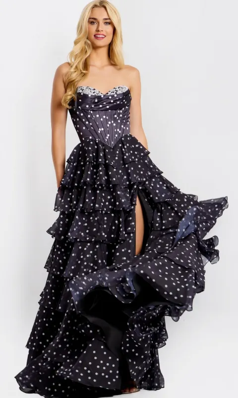Long Prom Dress: Jovani 49087 sold by PromGirl