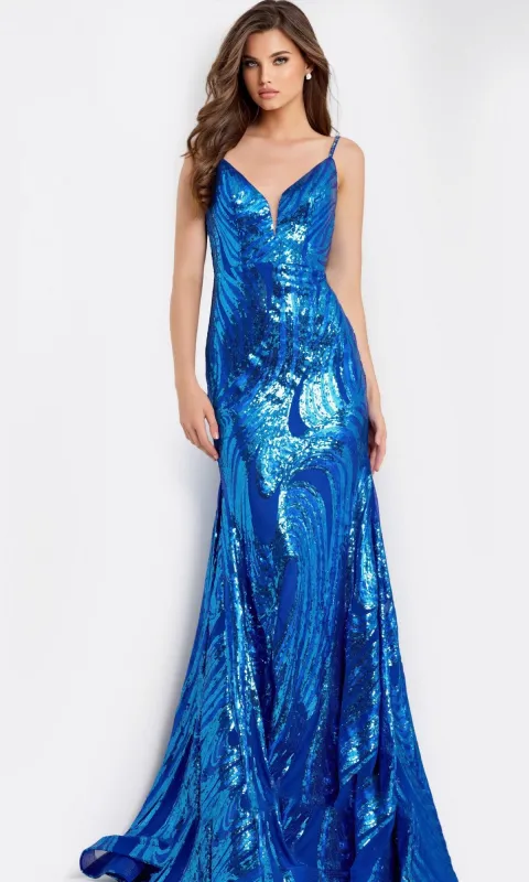Long Prom Dress: Jovani 48518 sold by PromGirl