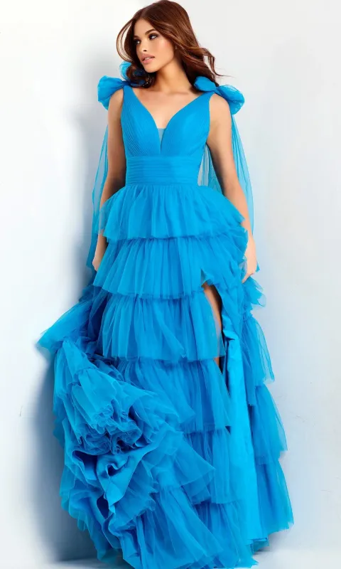 Long Prom Dress: Jovani 48288 sold by PromGirl