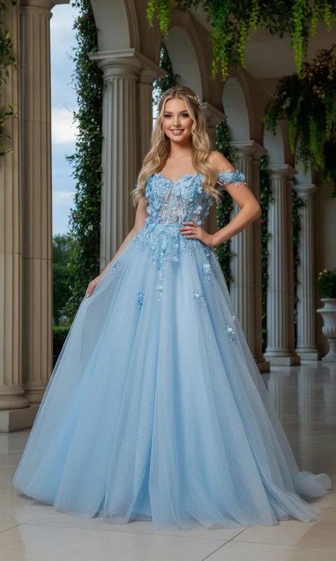 Long Prom Dress: Cinderella Couture 8403J sold by PromGirl
