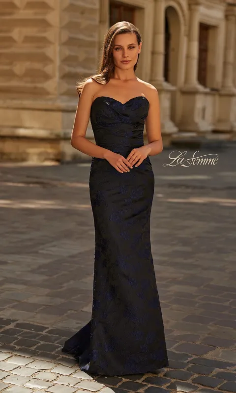 Long Formal Dress: La Femme 33539 sold by PromGirl