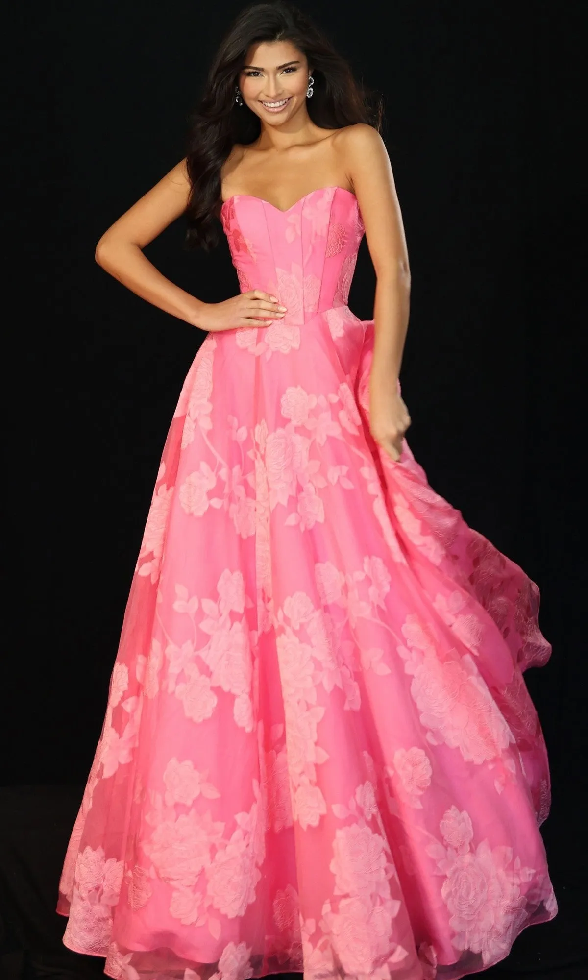 Long Prom Dress: Jovani 47327 sold by PromGirl product image thumbnail 2