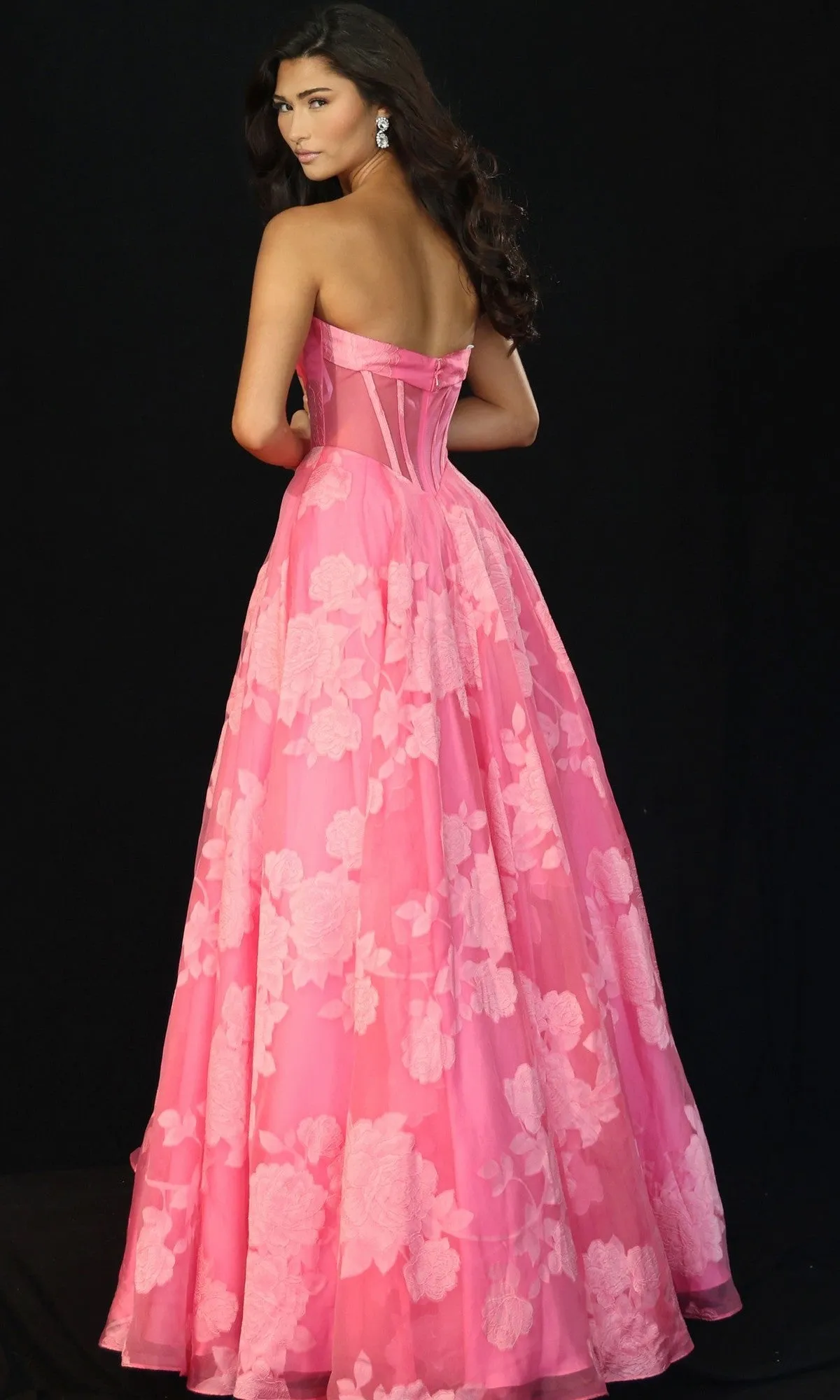 Long Prom Dress: Jovani 47327 sold by PromGirl product image thumbnail 5