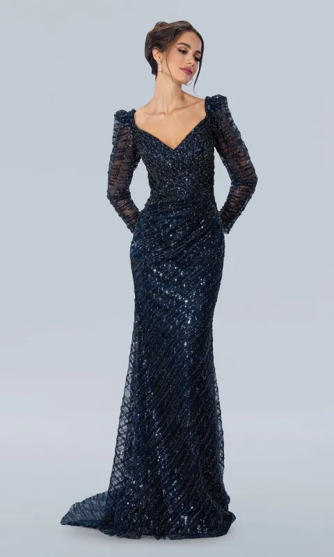 Long Formal Dress: Stella Couture 22365 sold by PromGirl