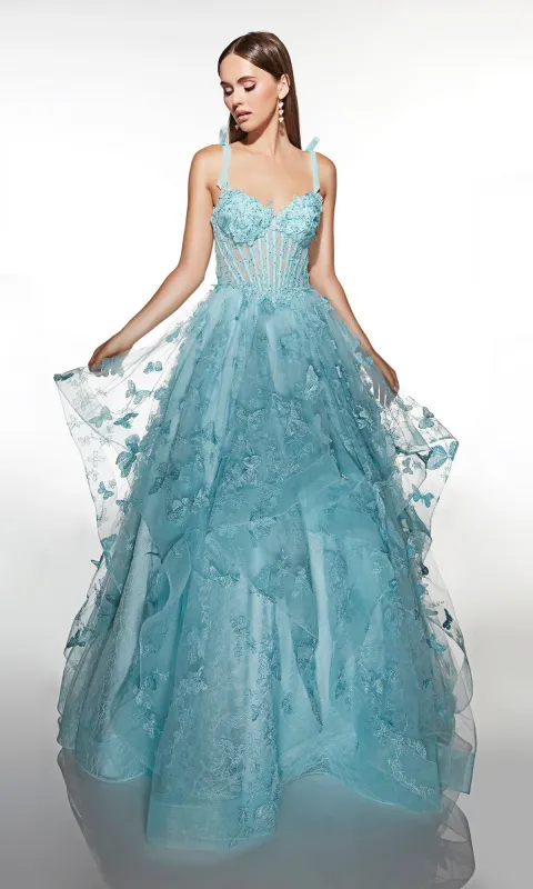 Long Prom Dress: Alyce 62199 sold by PromGirl