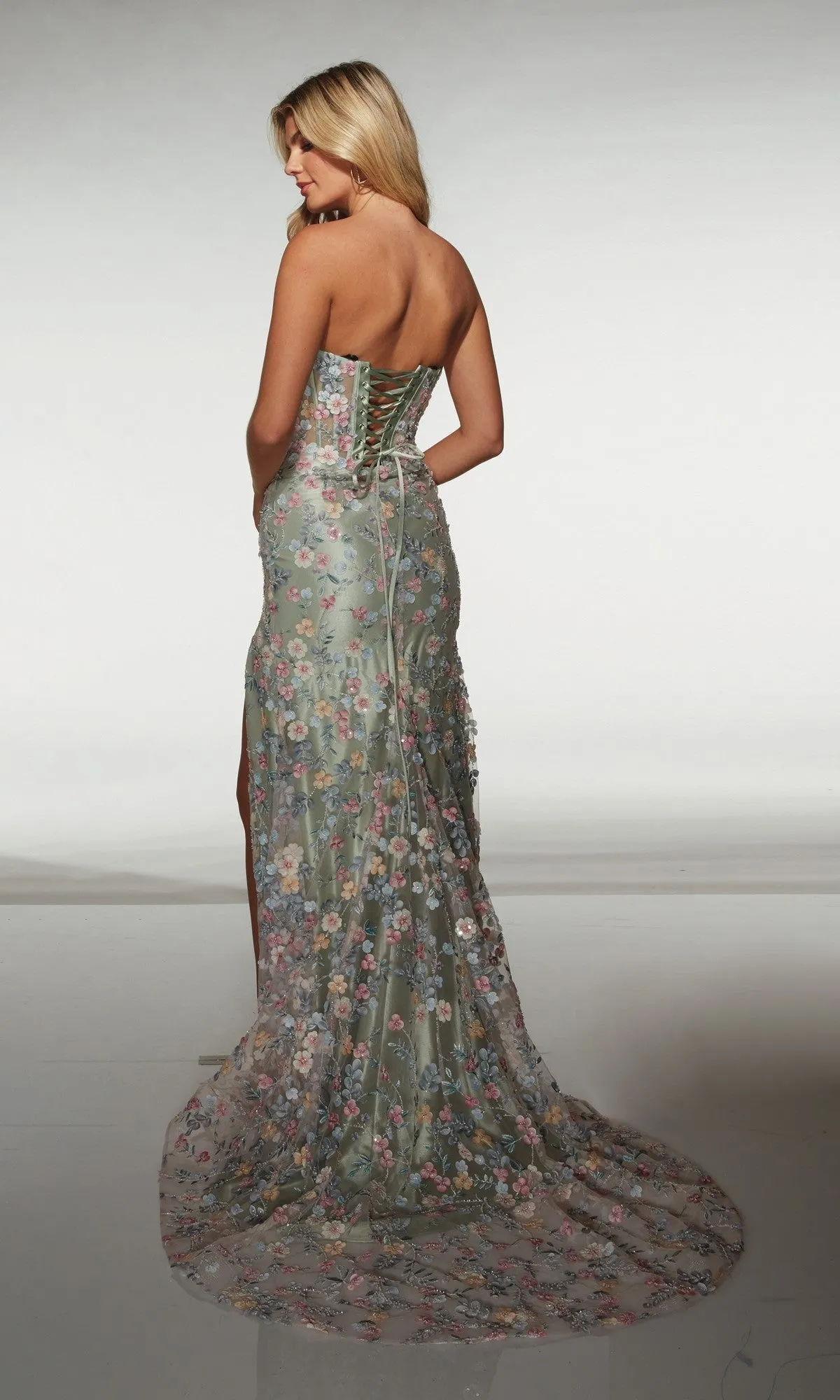 Long Prom Dress: Alyce 62178 sold by PromGirl product image thumbnail 2