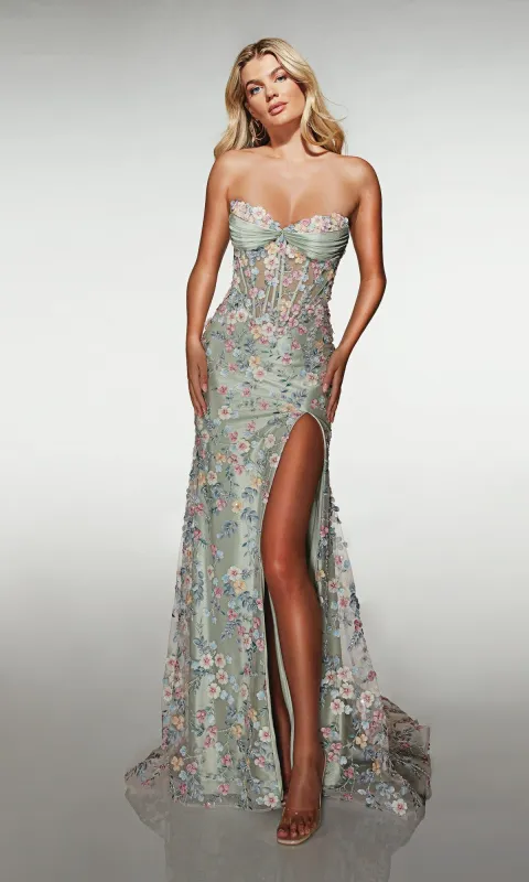 Long Prom Dress: Alyce 62178 sold by PromGirl