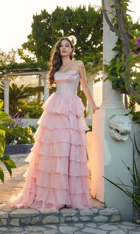 Long Prom Dress: Juliet JT2738S sold by PromGirl