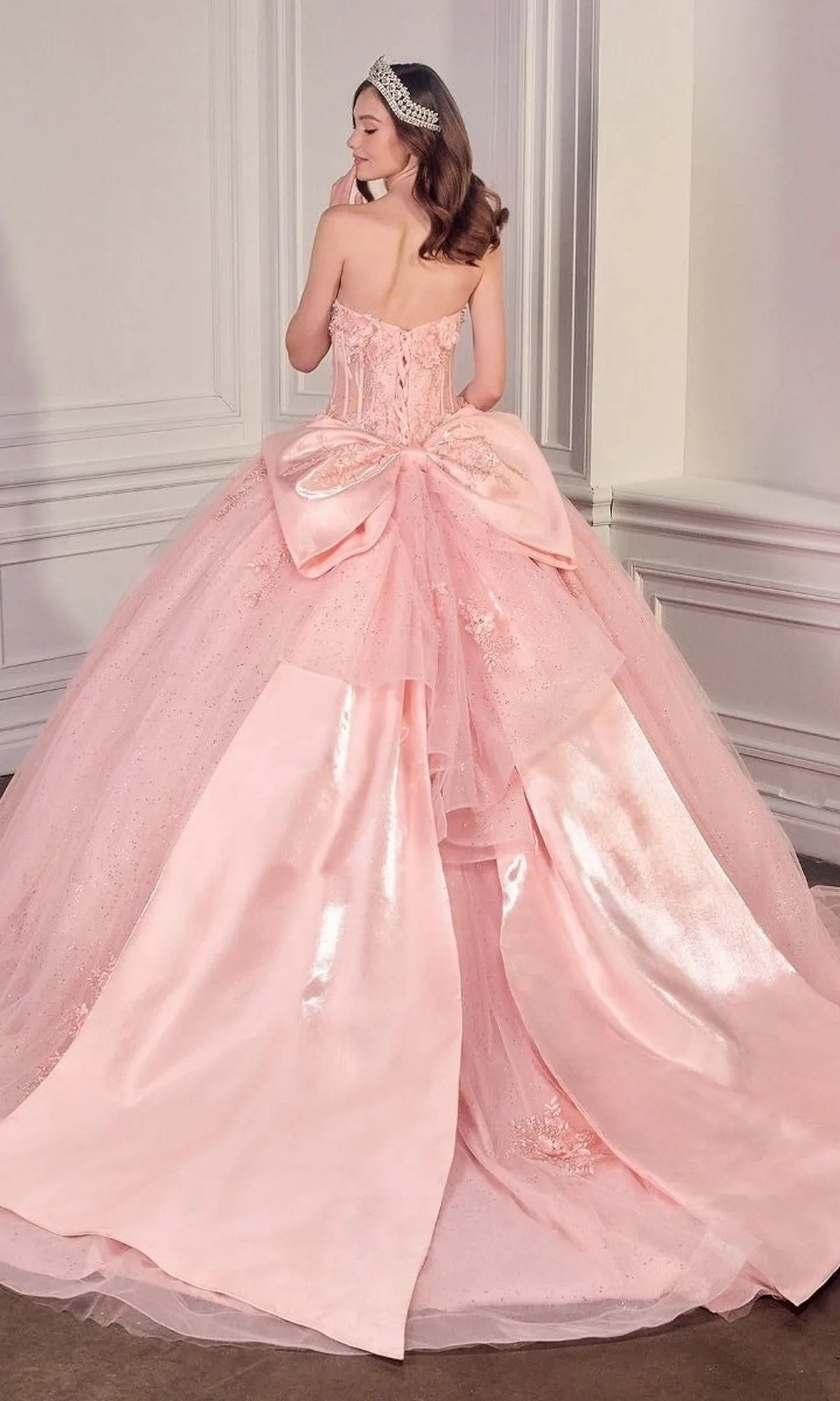 Quinceanera Dress 15726 By Ladivine sold by PromGirl product image thumbnail 5