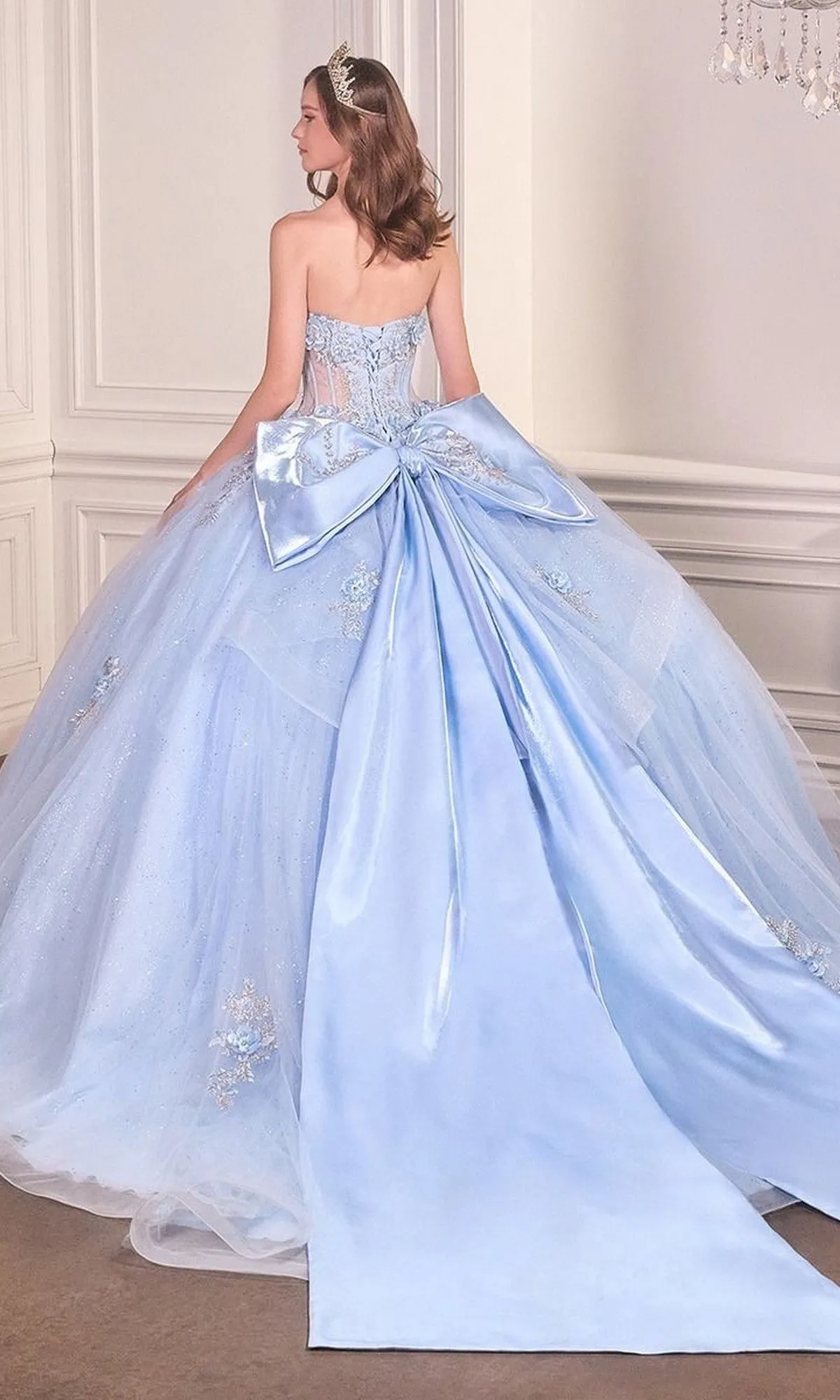 Quinceanera Dress 15726 By Ladivine sold by PromGirl product image thumbnail 2