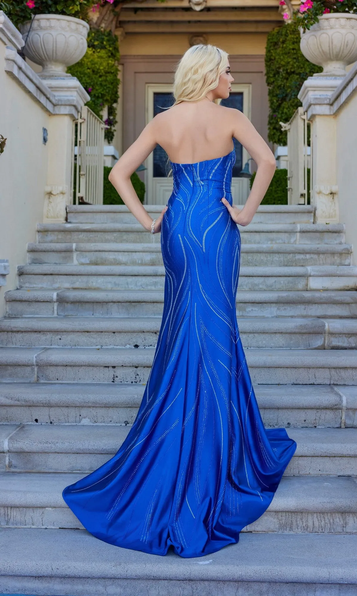 Long Prom Dress: Juliet JT2673R sold by PromGirl product image thumbnail 2