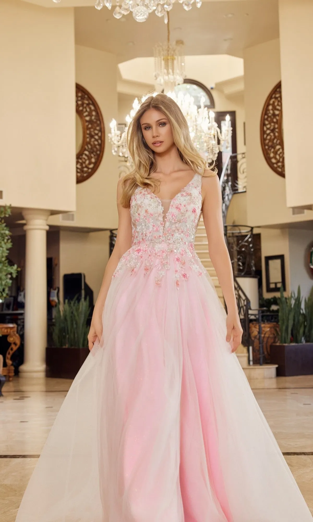 Long Prom Dress: Nox Anabel Y1799 sold by PromGirl product image thumbnail 4