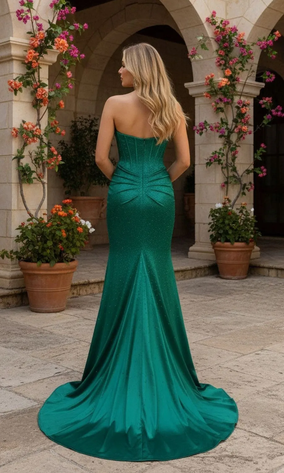 Corset Beaded Prom Dress: PromGirl Exclusive 250216 sold by PromGirl product image thumbnail 2