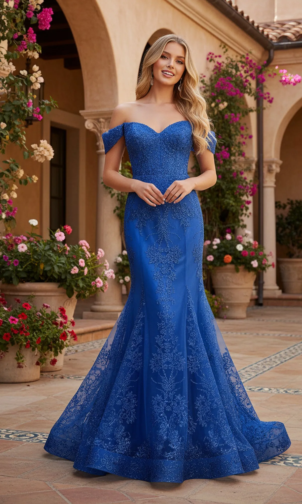 Long Glitter Prom Dress: PromGirl Exclusive 250250 sold by PromGirl product image thumbnail 4
