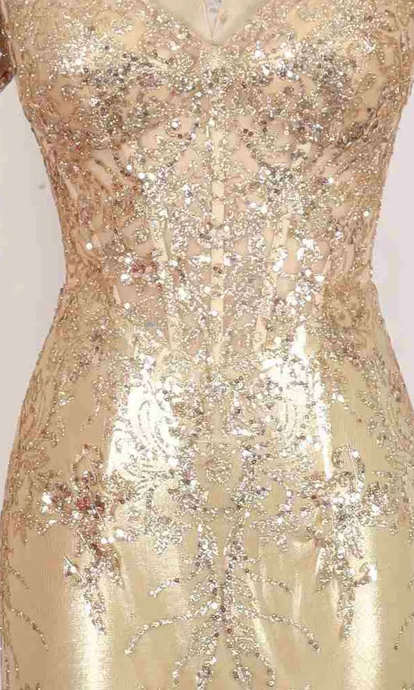Long Glitter Prom Dress: PromGirl Exclusive 250250 sold by PromGirl product image thumbnail 3