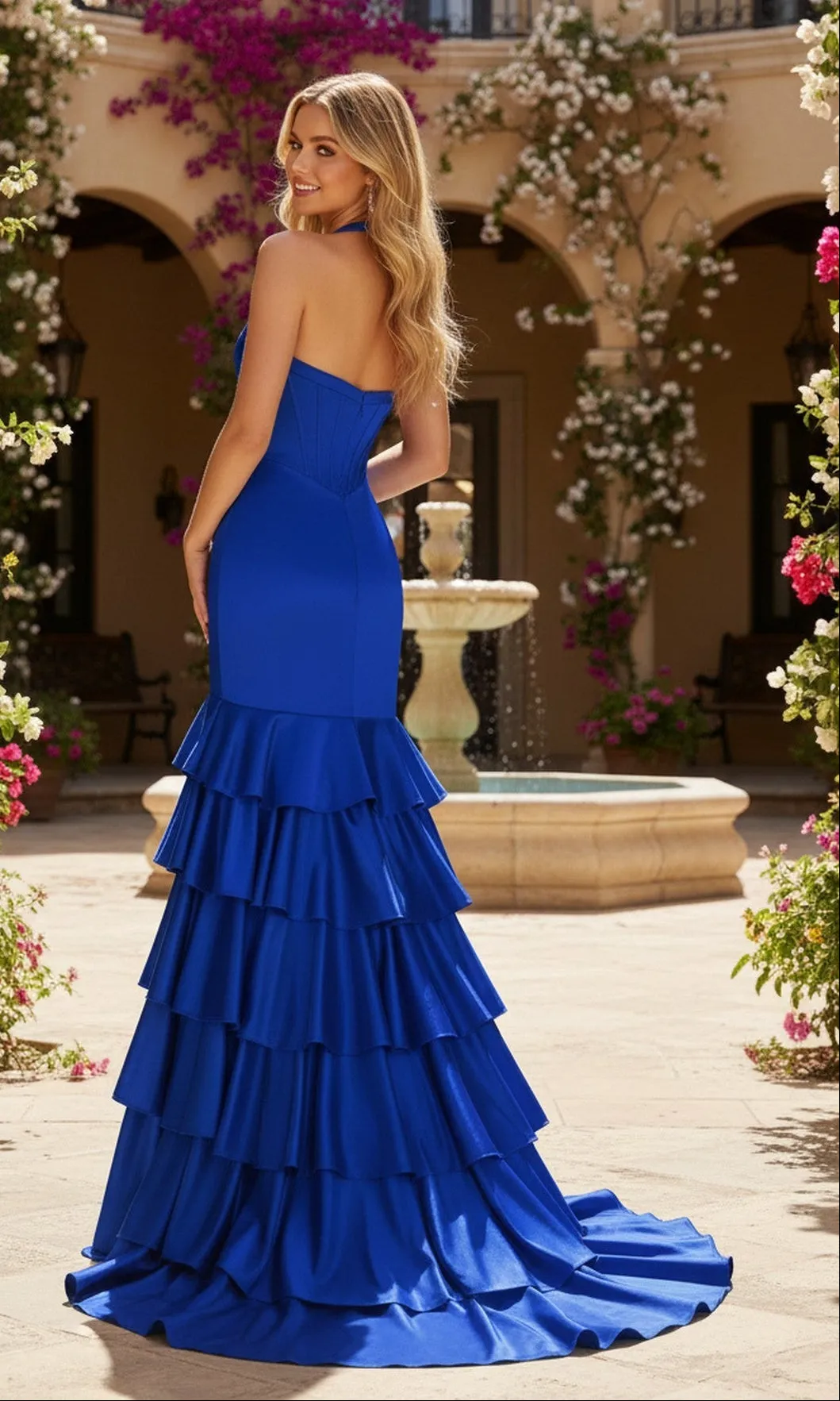 Halter Mermaid Prom Dress: PromGirl Exclusive 250294 sold by PromGirl product image thumbnail 2