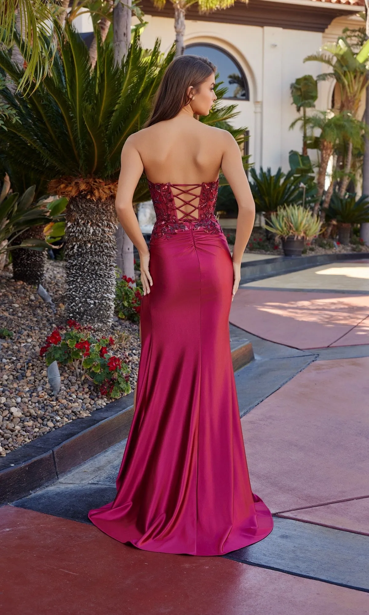 Long Prom Dress: Nox Anabel A1743 sold by PromGirl product image thumbnail 5