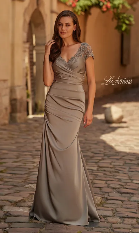 Long Formal Dress: La Femme 32431 sold by PromGirl