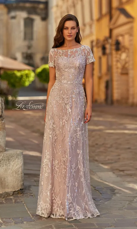 Long Formal Dress: La Femme 31838 made by La Femme