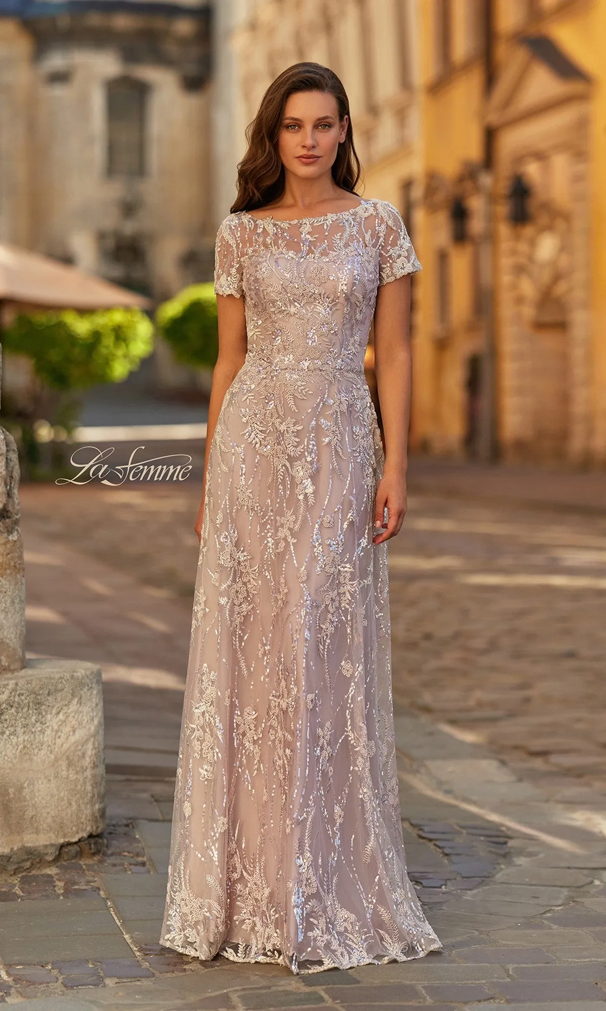 Long Formal Dress: La Femme 31838 sold by PromGirl