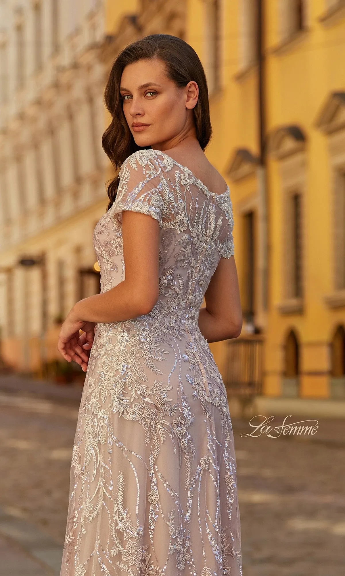 Long Formal Dress: La Femme 31838 sold by PromGirl product image thumbnail 3