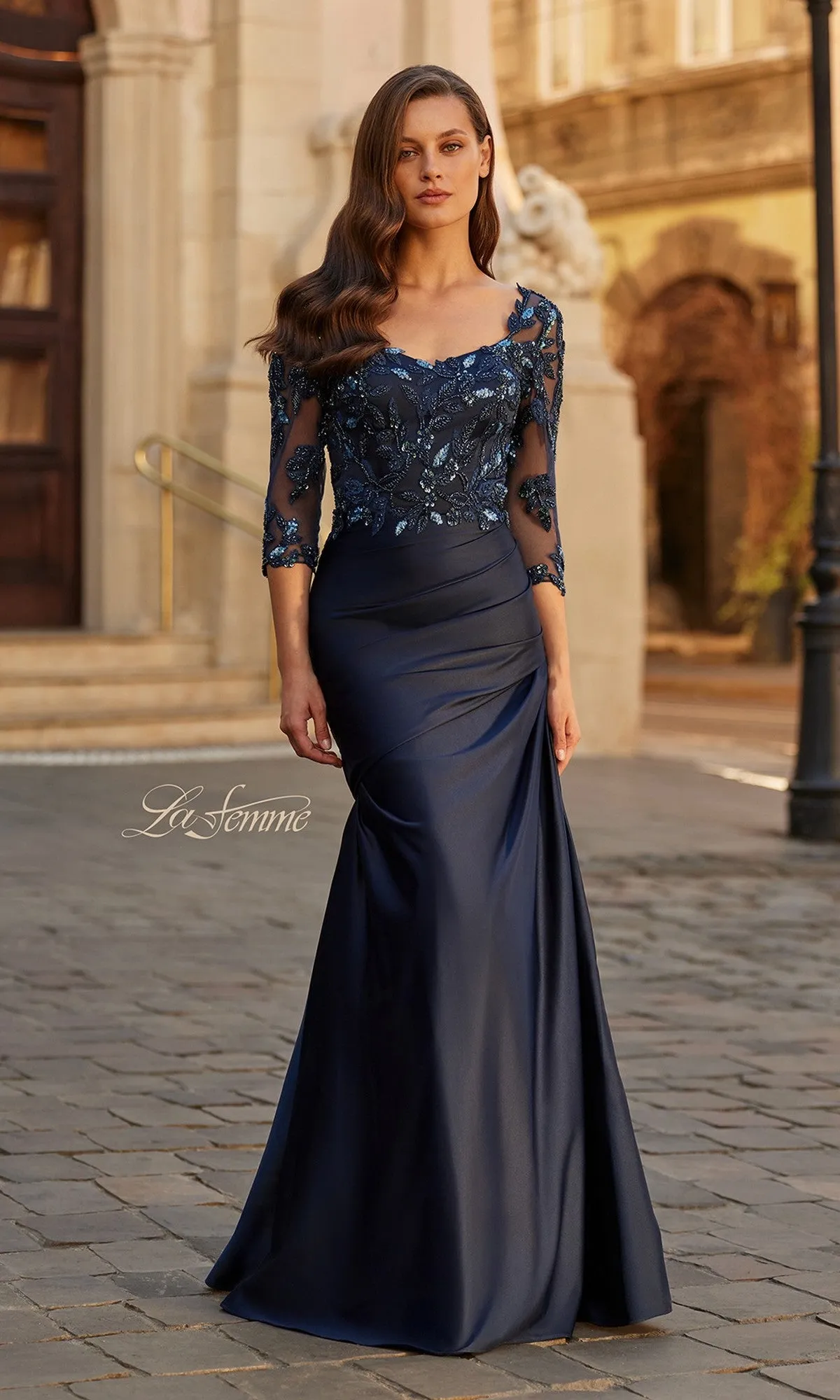 Long Formal Dress: La Femme 31802 sold by PromGirl