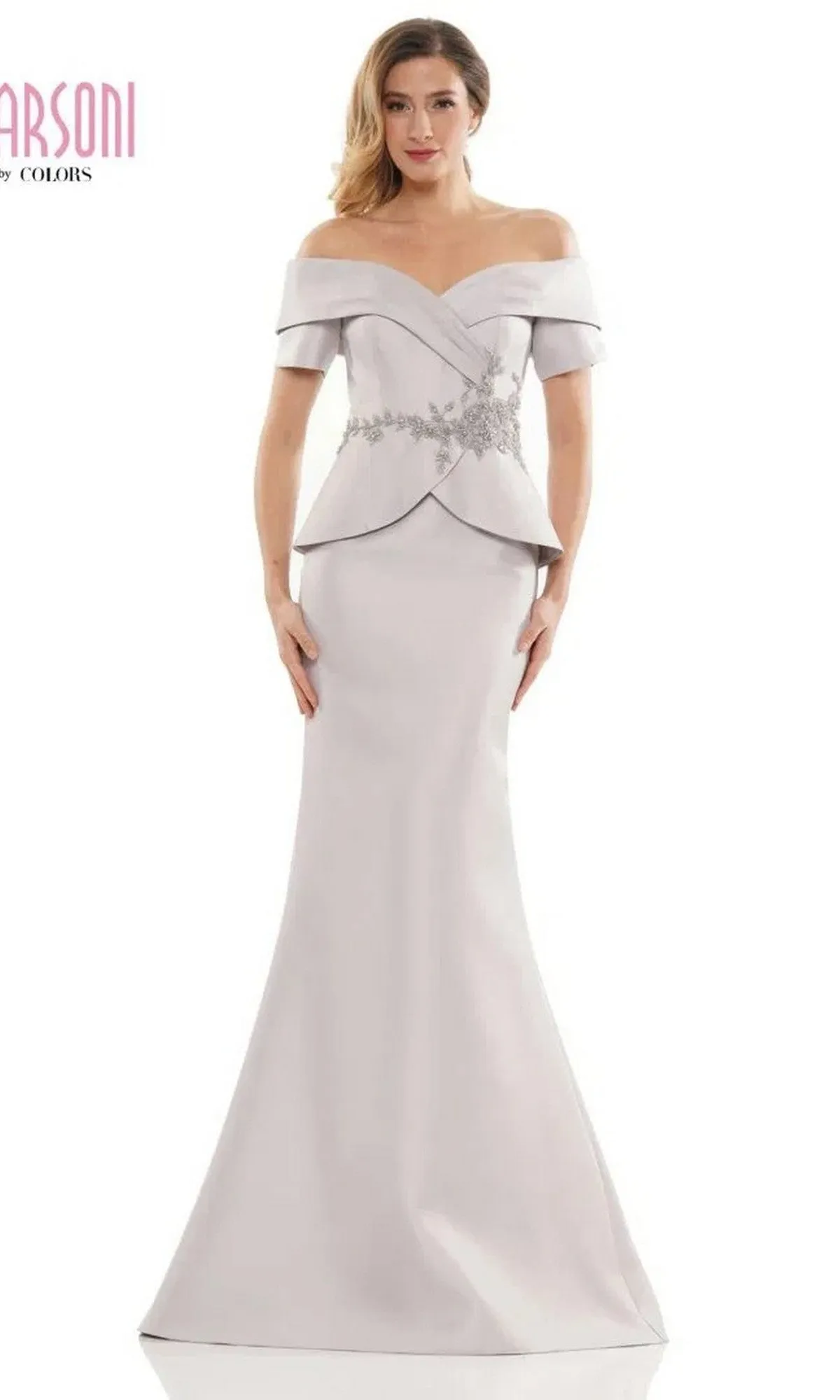 Long Mother-of-the-Bride Dress: Marsoni MV1144 sold by PromGirl product image thumbnail 4